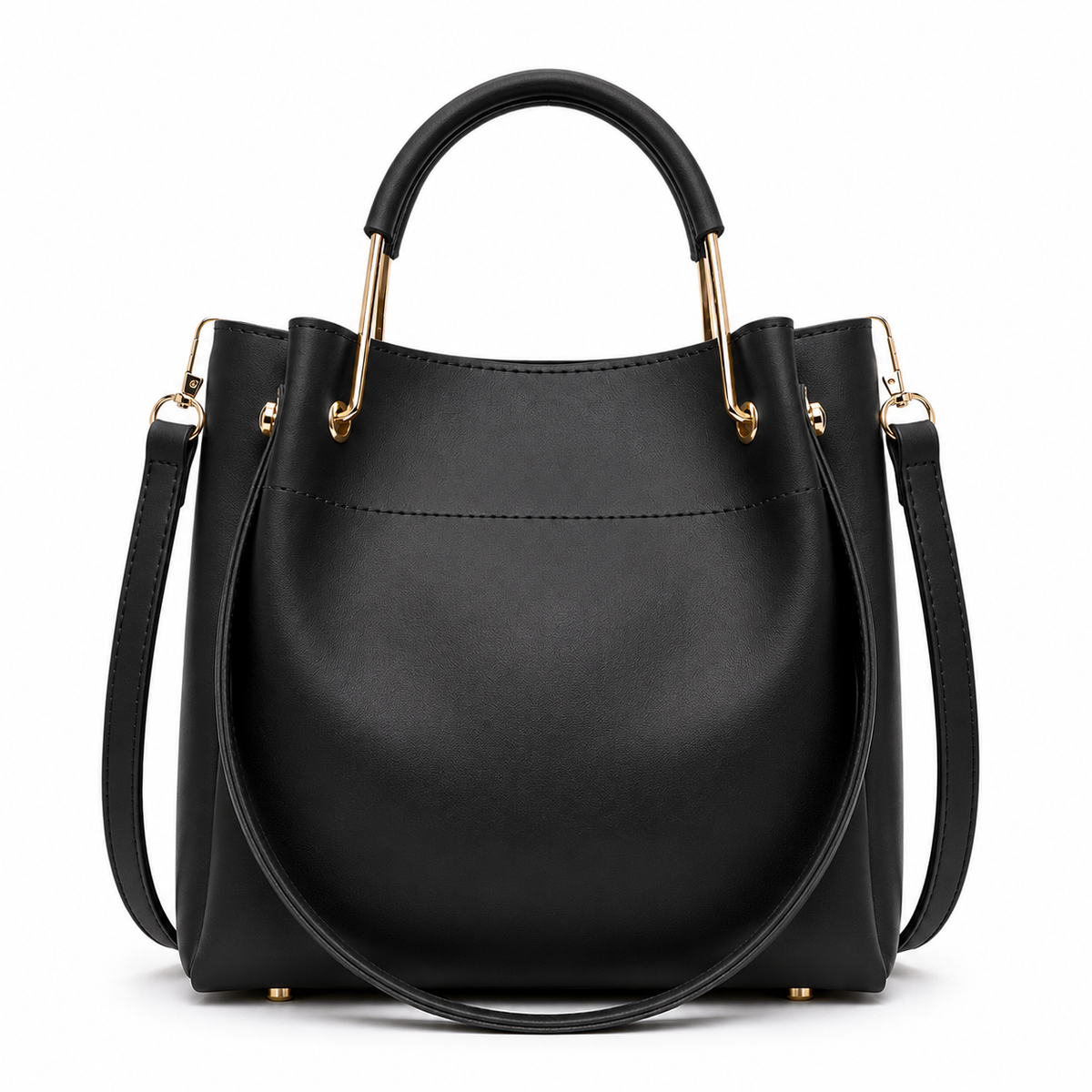 Simple Bucket Crossbody Bag