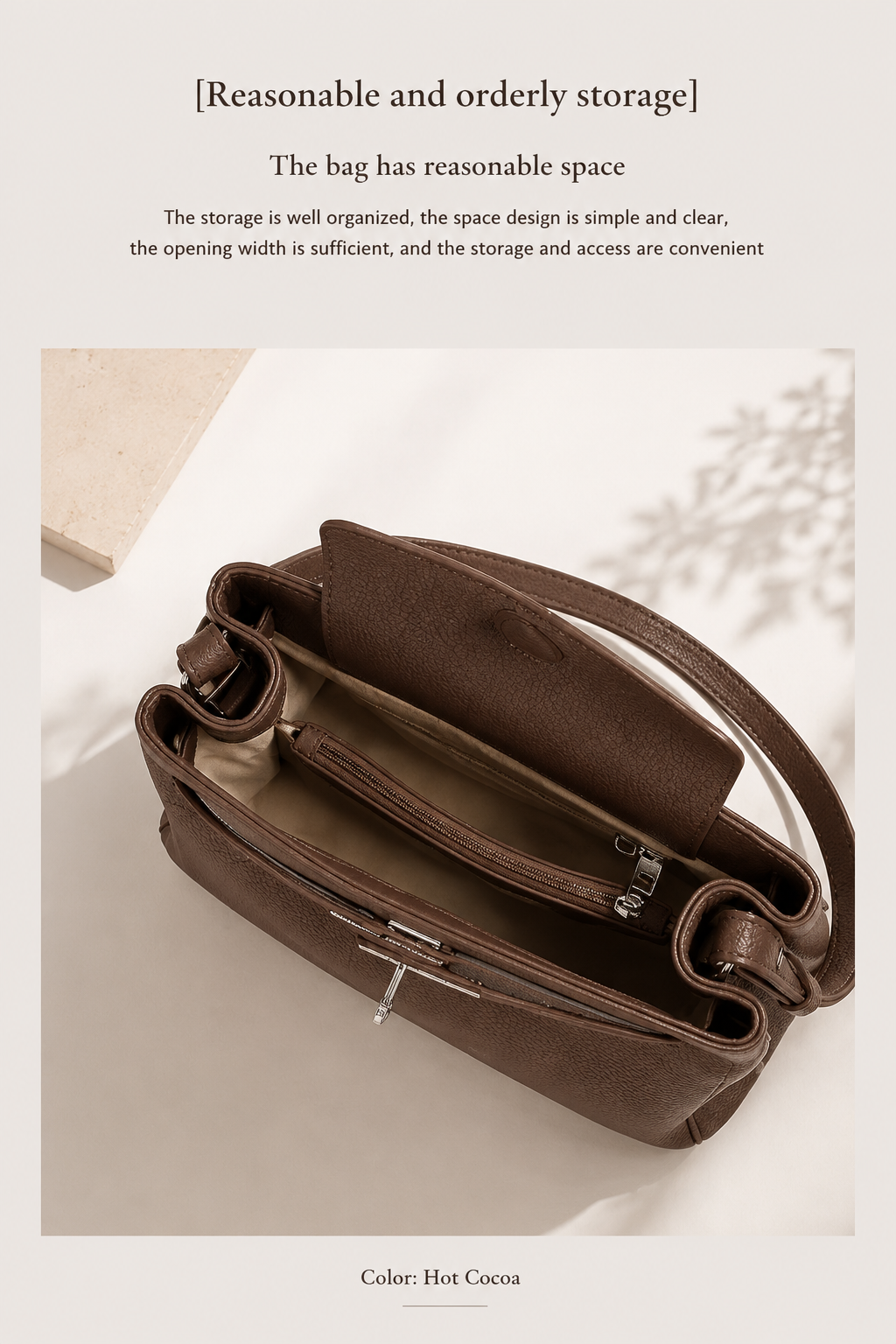 Vintage Lock Crossbody Bag