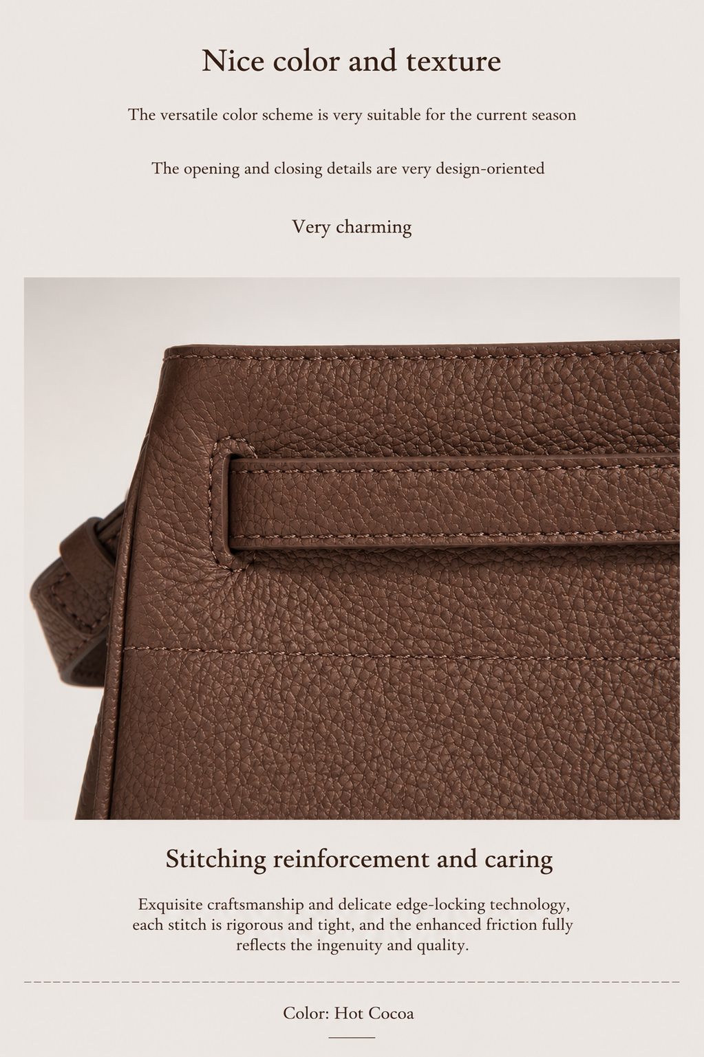 Vintage Lock Crossbody Bag
