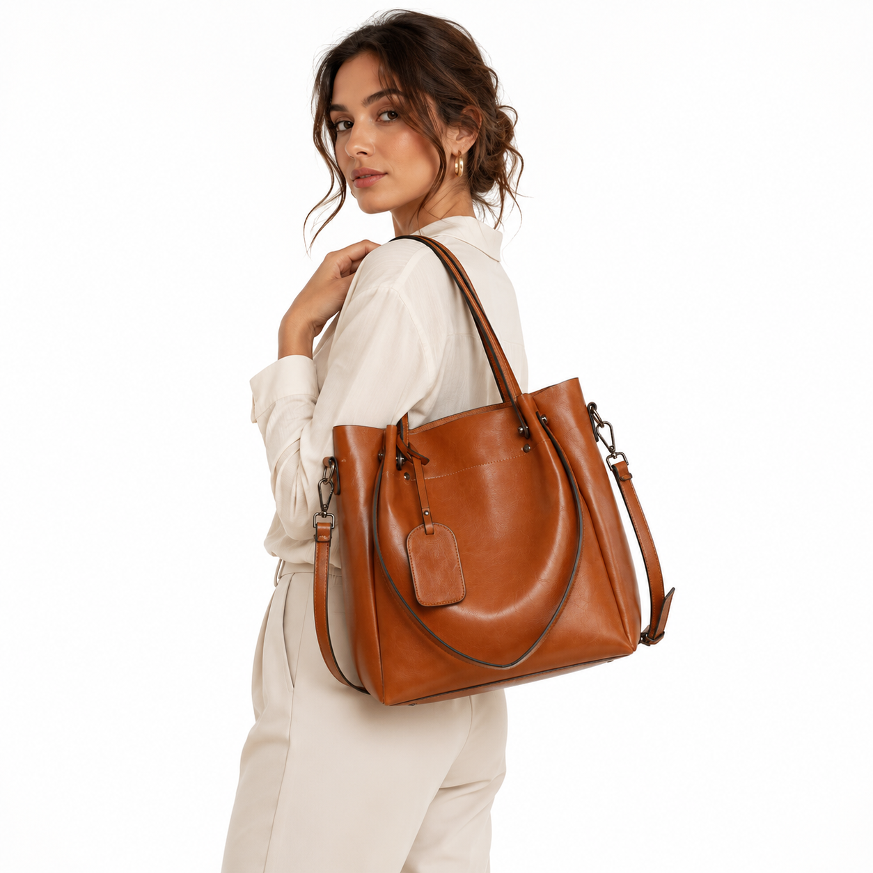 Oil Wax Leather Bag