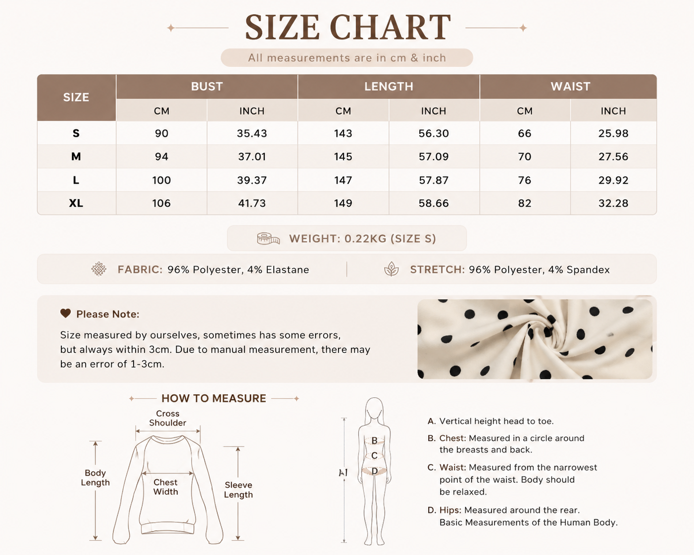 Dot Print A-Line Midi Dress