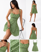 Floral A-Line Summer Dress