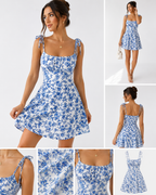 Floral A-Line Summer Dress