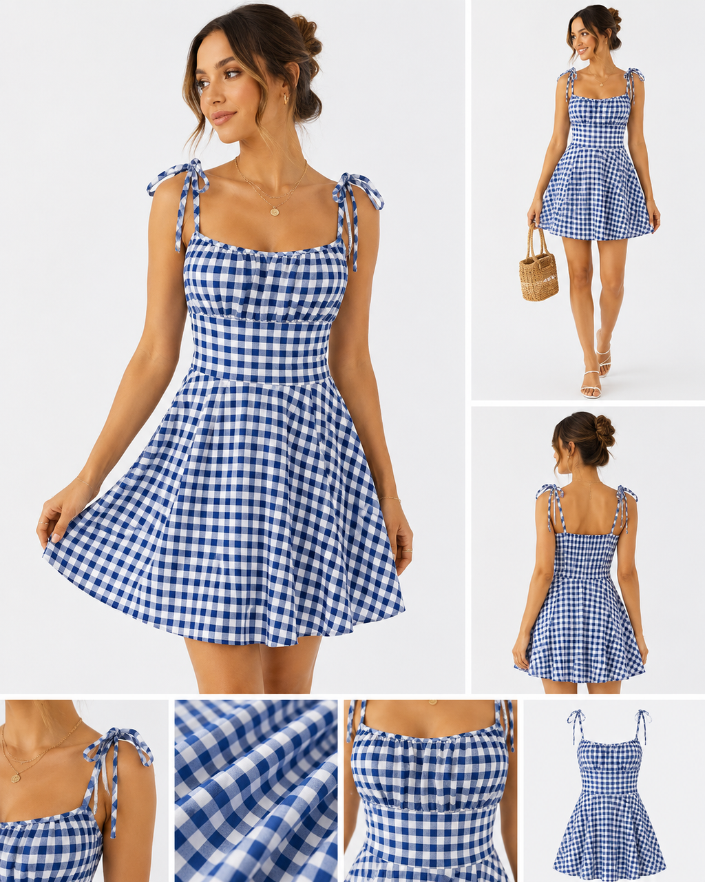 Floral A-Line Summer Dress