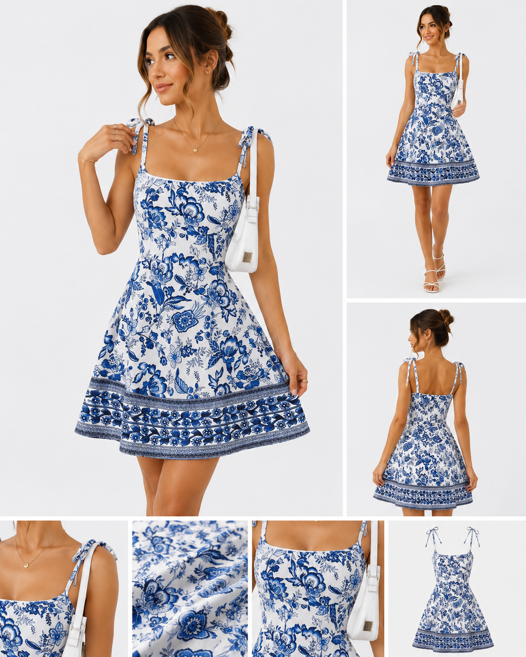 Floral A-Line Summer Dress