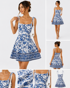 Floral A-Line Summer Dress