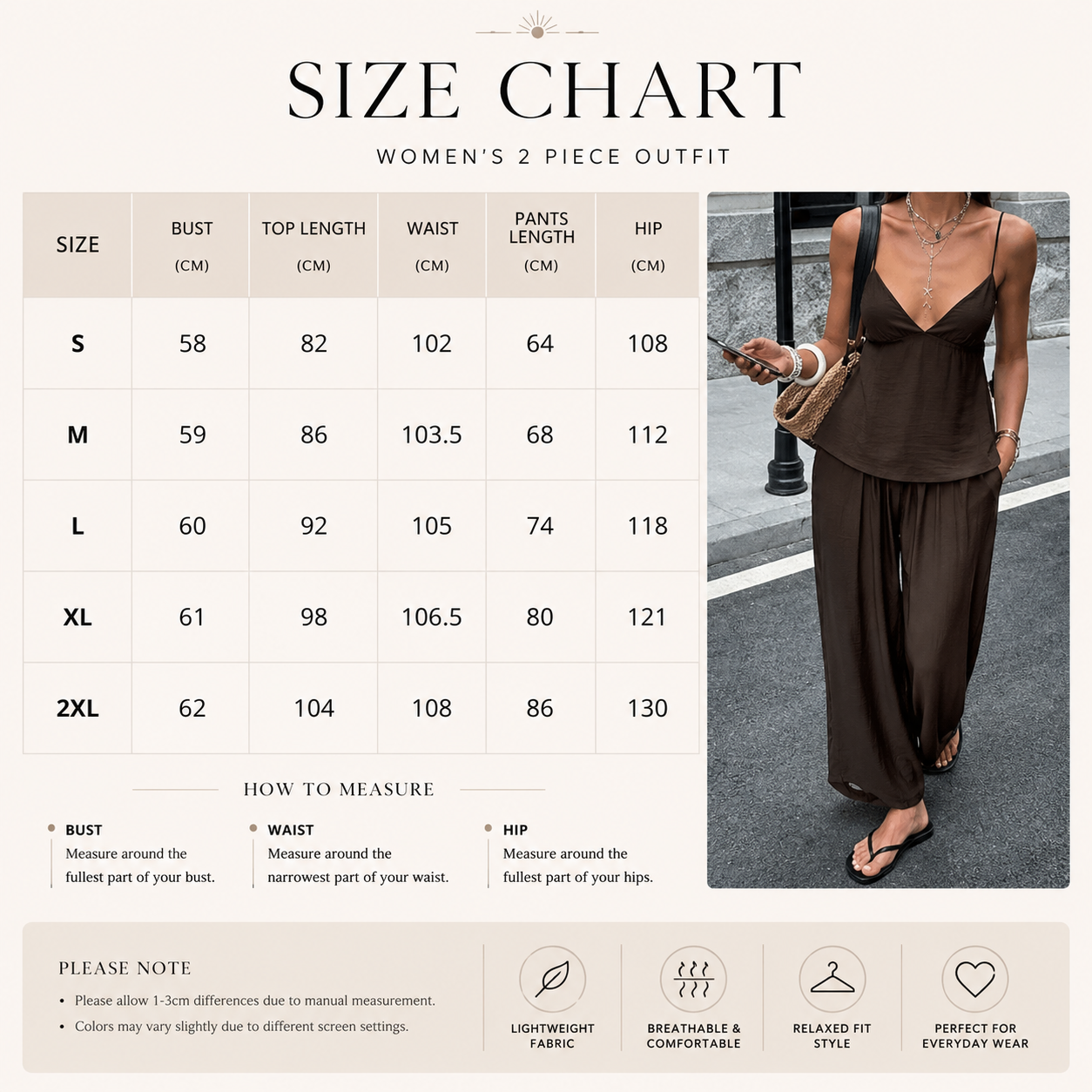 Camisole & Pants Vacation Set