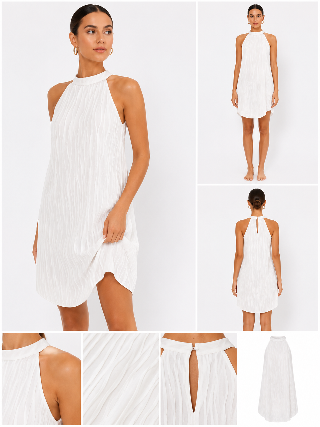 Halter Backless Dress