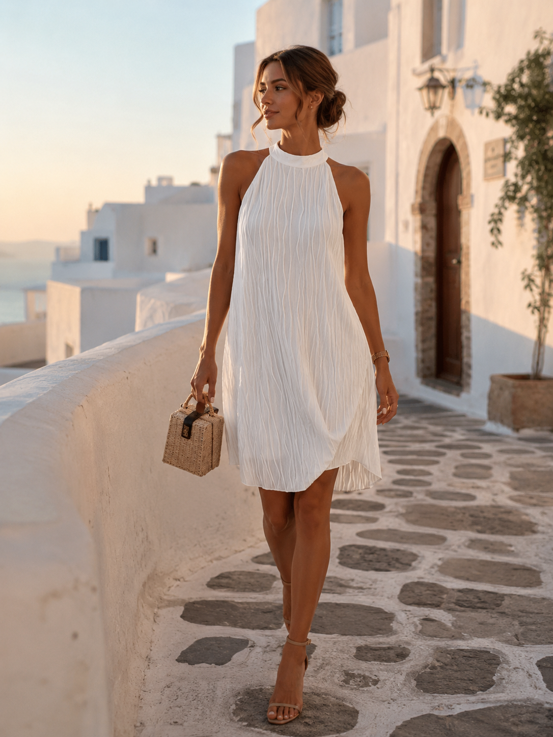 Halter Backless Dress