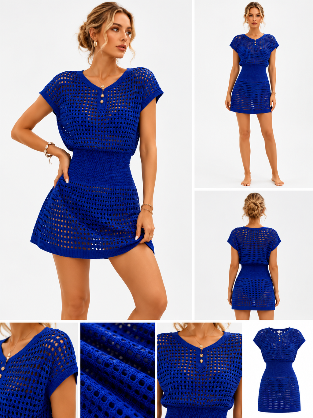 Crochet Beach Cover-Up Dress