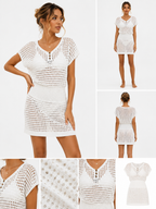 Crochet Beach Cover-Up Dress