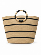Woven Seaside Beach Bag