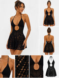 Women's Fashionable Knitted Beach Bikini Swimsuit