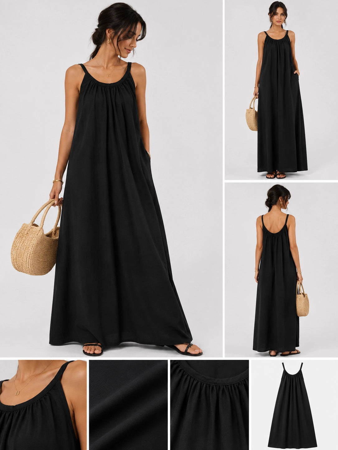 Sleeveless Sling Dress