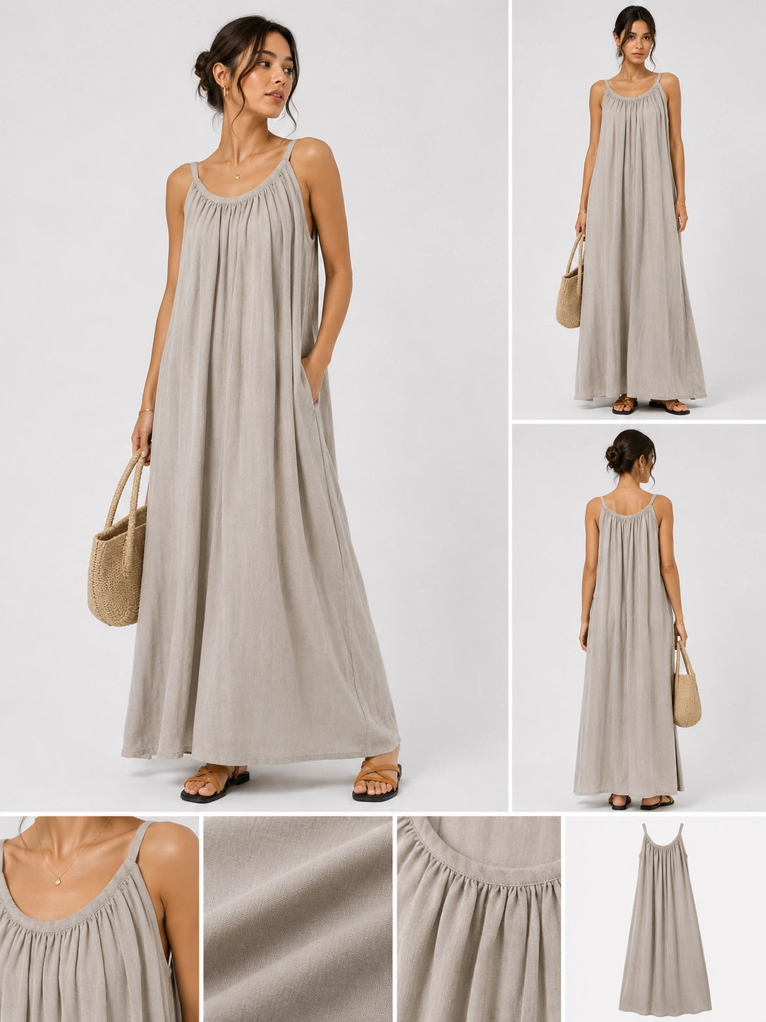 Sleeveless Sling Dress