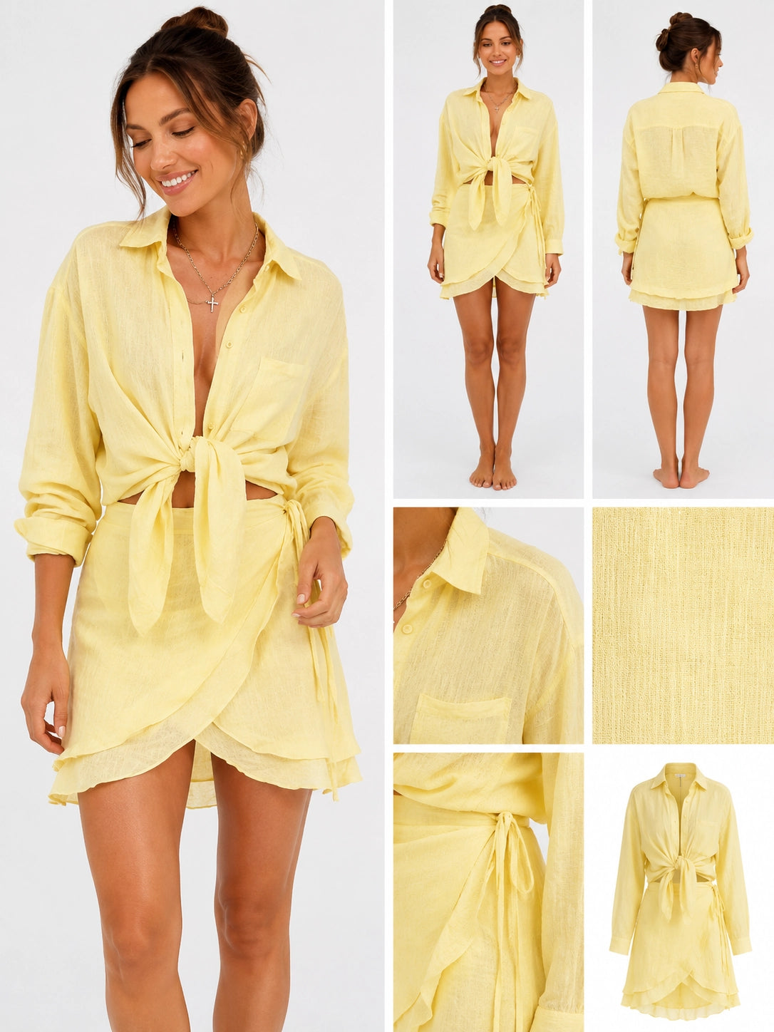 Beach Sun Protection Cover-Up