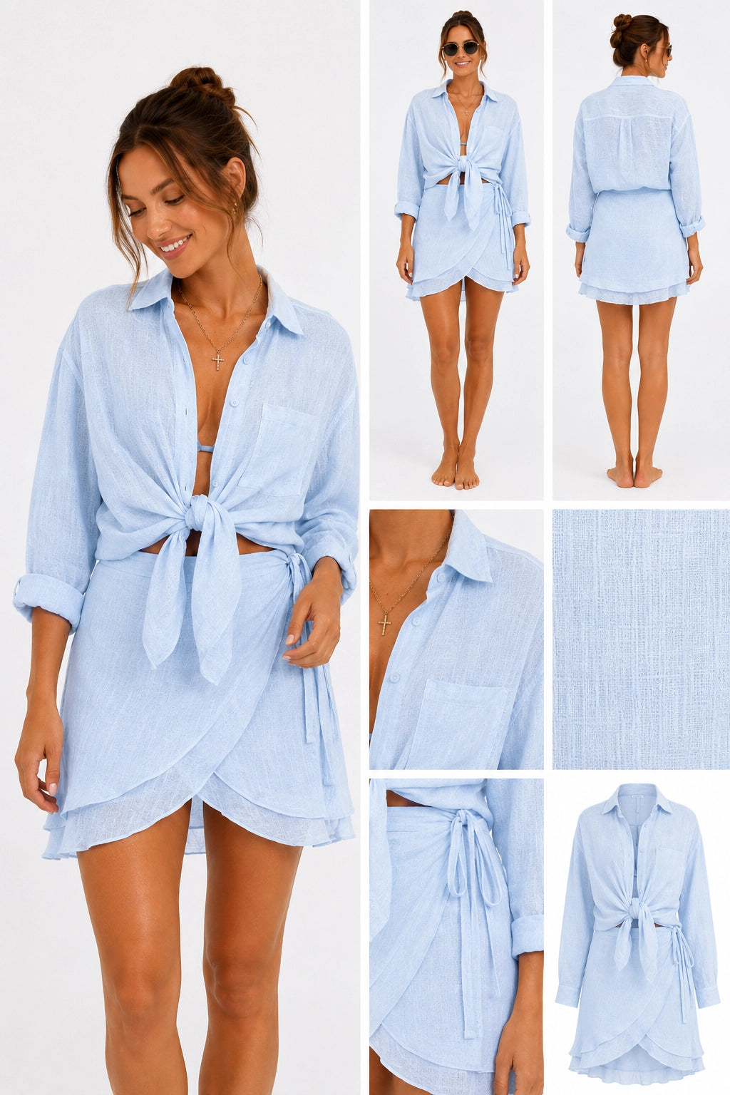 Beach Sun Protection Cover-Up