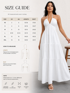 Backless Halter Suspender Skirt Set