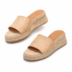 Hemp Rope Wedge Sandals