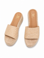 Hemp Rope Wedge Sandals