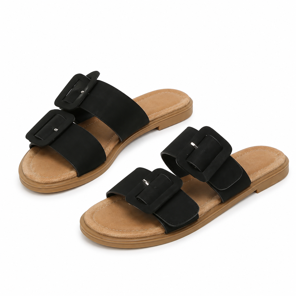 Beach Buckle Flip Flops