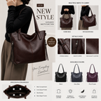 Large-capacity Tote Bag Fashionable Single-shoulder Crossbody Style