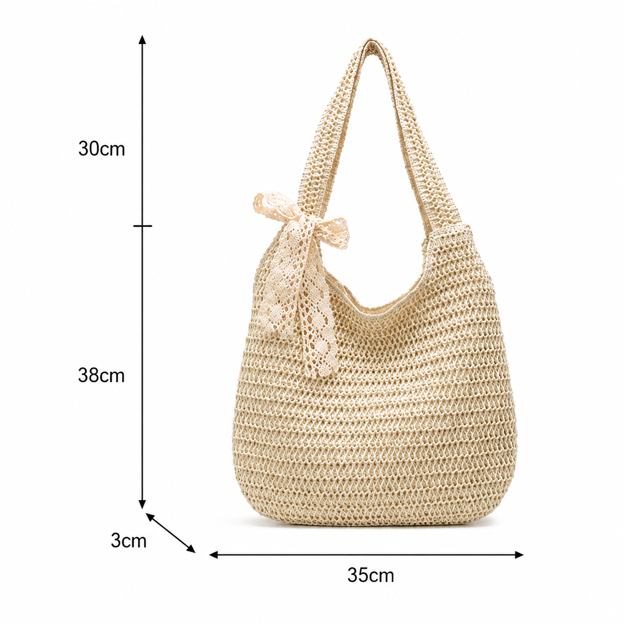 Woven Beach Shoulder Bag