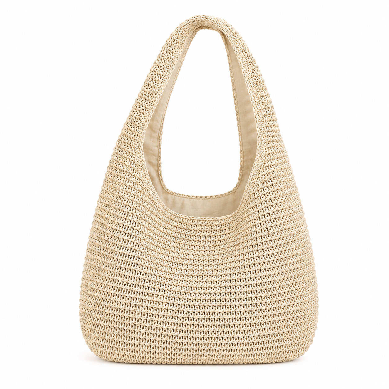 Retro Woven Straw Tote