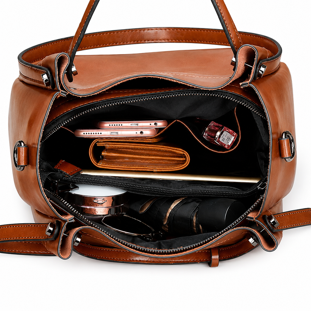 Oil Wax Leather Bag