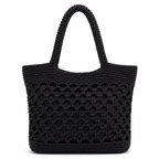 Crochet Straw Beach Tote
