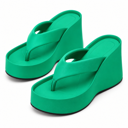 Thick Soled Slippers Woman Lady Shoes Sandals America Africa